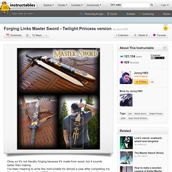 Forging Links Master Sword - Twilight Princess version