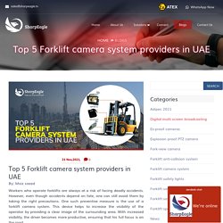 Top 5 Forklift camera system providers in UAE - Sharpeagle.tv