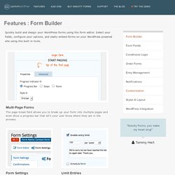 Form Builder - Gravity Forms 1.5