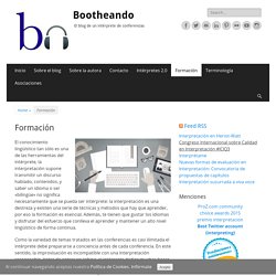 Formación – Bootheando