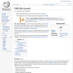 VHD (file format)