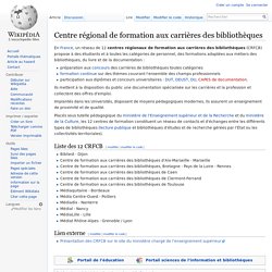 CRFCB : article de wikipedia