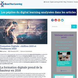 Formation Digitale : chiffres 2019 et Tendances 2020