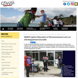 Formation BPJEPS Environnement - CEMEA Bretagne