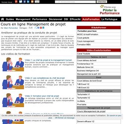 Formation gratuite en ligne management de projet (piloter.org)