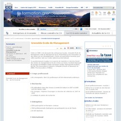 formation - Grenoble Ecole de Management