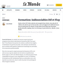 Formation: indissociables Dif et Flop