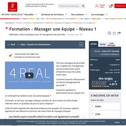 Formation Manager une équipe