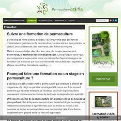 Formation permaculture