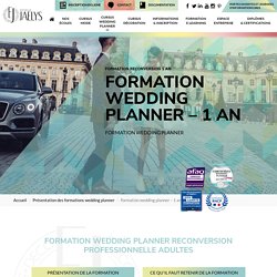 Formation wedding planner à Paris : reconversion - Ecoles Jaelys