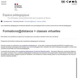 Formations@distance > classes virtuelles