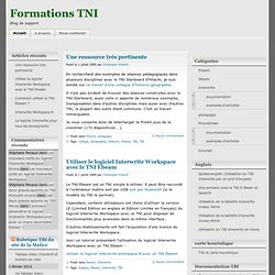 Formations TNI