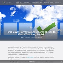 First-Class Formative Assessment Tips for Every Teaching Toolkit