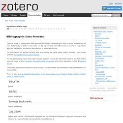 dev:data_formats [Zotero Documentation]