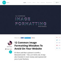 12 Common Image Formatting Mistakes To Avoid On Your Website