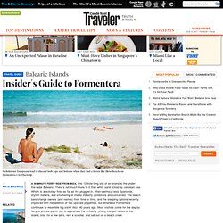 Insider's Guide to Formentera