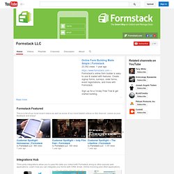 Web Form builder FormStack's Channel