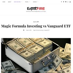 Magic Formula Investing vs Vanguard ETF