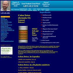Colon Detox - Formula 2 - abnat.com - Best Products! Always Discount Prices! - abnat.com