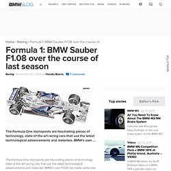 Formula 1: BMW Sauber F1.08 over the course of last season