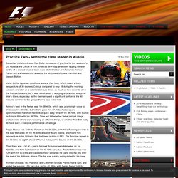 The Official F1™ Website- Practice Two