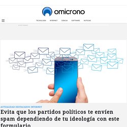 Formulario para salir de bases de datos de partidos políticos