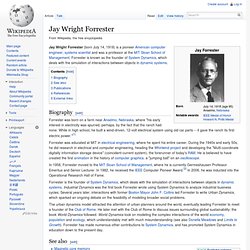 Jay Wright Forrester