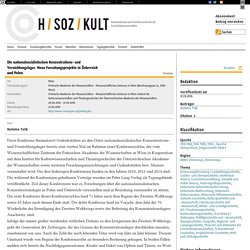 Die nationalsozialistischen Konzentrations- und Vernichtungslager. Neue Forschungsprojekte in Österreich und Polen