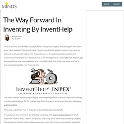 The Way Forward In Inventing By InventHelp