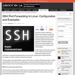 SSH Port Forwarding in Linux: Configuration and Examples