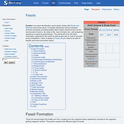 Fossils - Science Olympiad Student Center Wiki