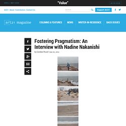 Fostering Pragmatism: An Interview with Nadine Nakanishi