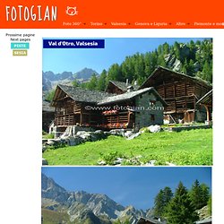 Val d'Otro, Alagna Valsesia, Piemonte, Italy - Foto- Photo - FotoGian