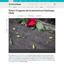 Fotos: 5 lugares de la memoria en Santiago, Chile