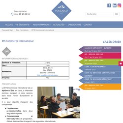 Foucauld - BTS Commerce International