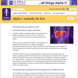 Alpha 1 Antitrypsin Deficiency