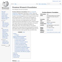 Frontera Women's Foundation