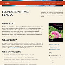 Foundation HTML5 Canvas: For Games and Entertainment