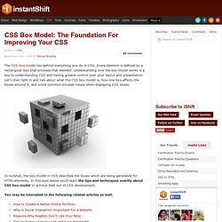 CSS Box Model: The Foundation For Improving Your CSS