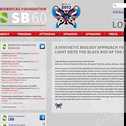 BioBricks Foundation SB6.0: The Sixth International Meeting on Synthetic Biology