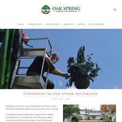 Oak Spring Garden Foundation - Conserving an Oak Spring Masterpiece