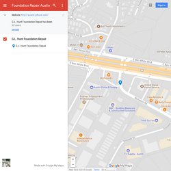 Foundation Repair Austin – Google My Maps