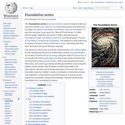 Foundation series - Wikipedia