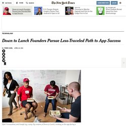 Down to Lunch Founders Pursue Less-Traveled Path to App Success