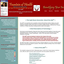 Fountain of Health: The Light Beam Generator