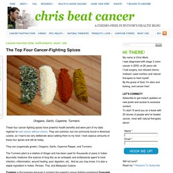 The Top Four Cancer-Fighting Spices
