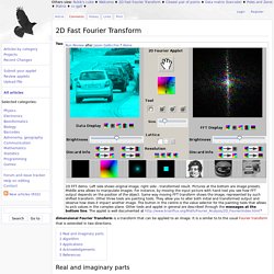 2D Fast Fourier Transform - Ultrastudio.org