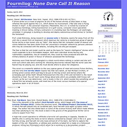 Fourmilog: None Dare Call It Reason