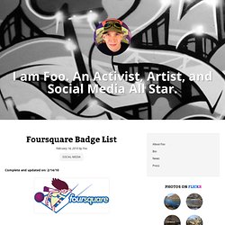 Foursquare Badge List