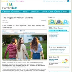 Raising Girls - Ten to Fourteen Year Olds
